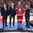 COLOGNE, GERMANY - MAY 21: Russia's Sergei Andronov #11 accepts the third place trophy from IIHF Lifetime member Shoichi Tomita, IIHF Council Member Vladislav Tretiak and Skoda after a 5-3 bronze medal game win over Finland at the 2017 IIHF Ice Hockey World Championship. (Photo by Andre Ringuette/HHOF-IIHF Images)

